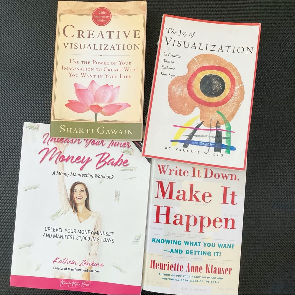Manifestation Visualization Board Money Book Lot